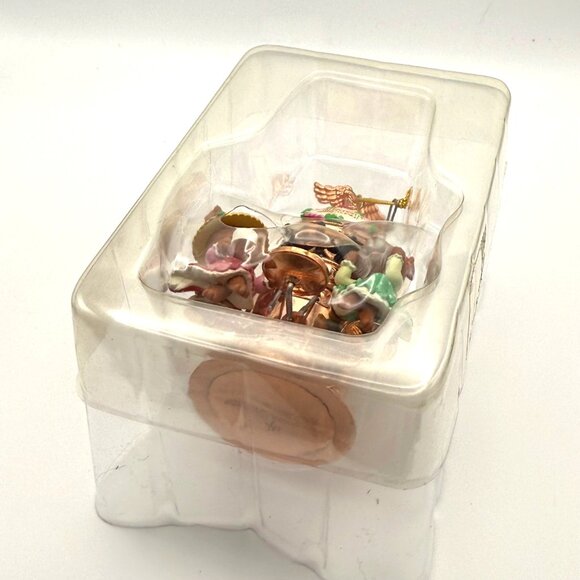 Enesco 1996 There's A Friendship Brewing Christmas Ornament Holiday Gift  In Box - Picture 7 of 11